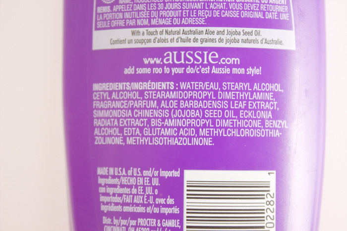 Aussie Moist conditioner CurlsandBeautyDiary