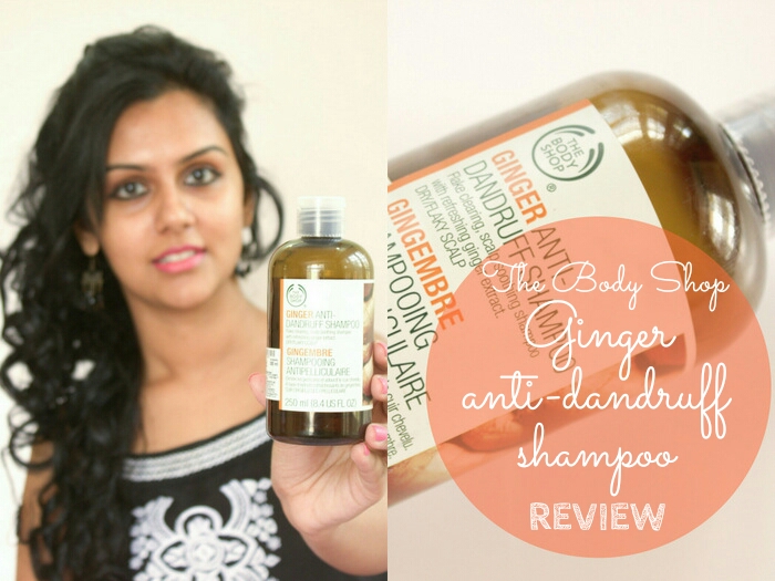 Body Shop Ginger Anti Dandruff Shampoo review