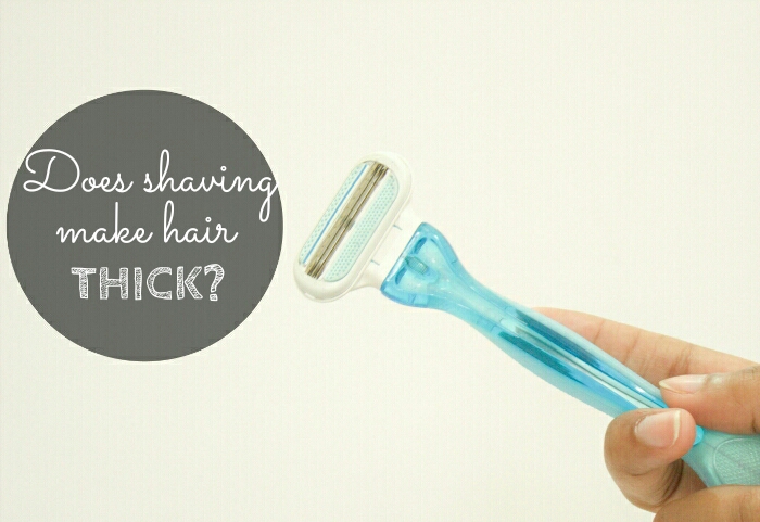 Does shaving cause hair to grow back thicker? - CurlsandBeautyDiary