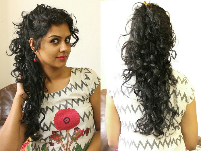 11 easy everyday hairstyles for curly hair - CurlsandBeautyDiary