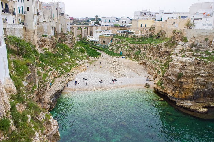 Lama Monachile beach - Polignano a Mare