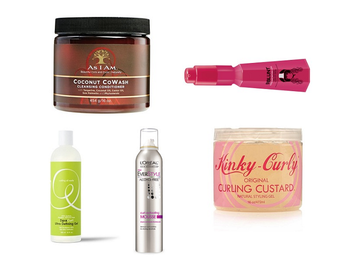 10 types of curly hair products - CurlsandBeautyDiary