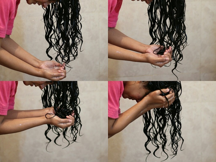 Squish to Condish – The best conditioning method for curly hair -  CurlsandBeautyDiary