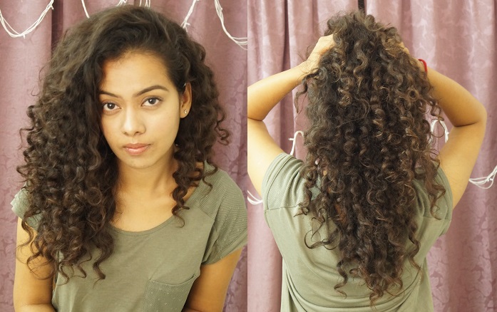 Curly hair routine by guest blogger Suma