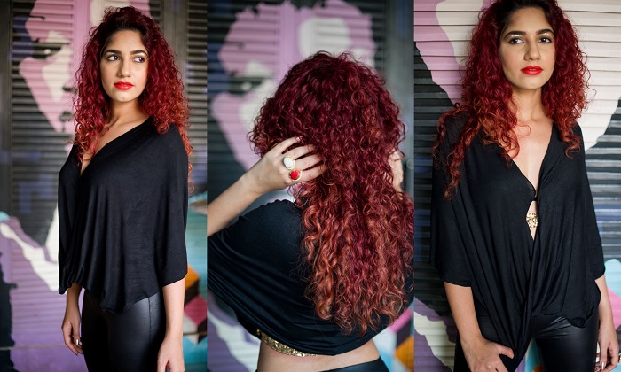 Curly hair routine by guest blogger Aleena(The Style Chair) -  CurlsandBeautyDiary