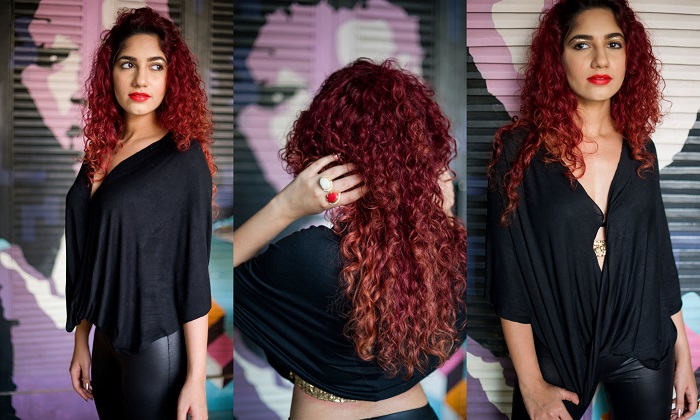 Curly hair routine by guest blogger Aleena