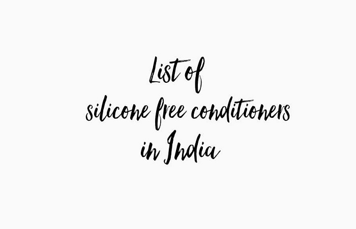 list of silicone free conditioners in India
