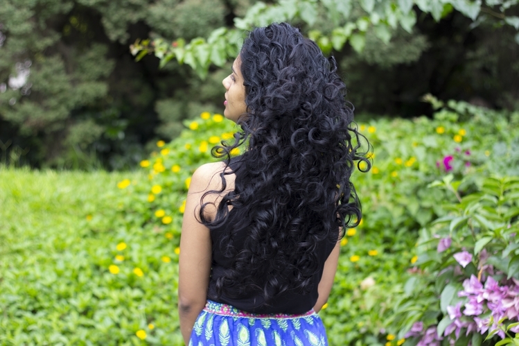 Volume for Curly hair