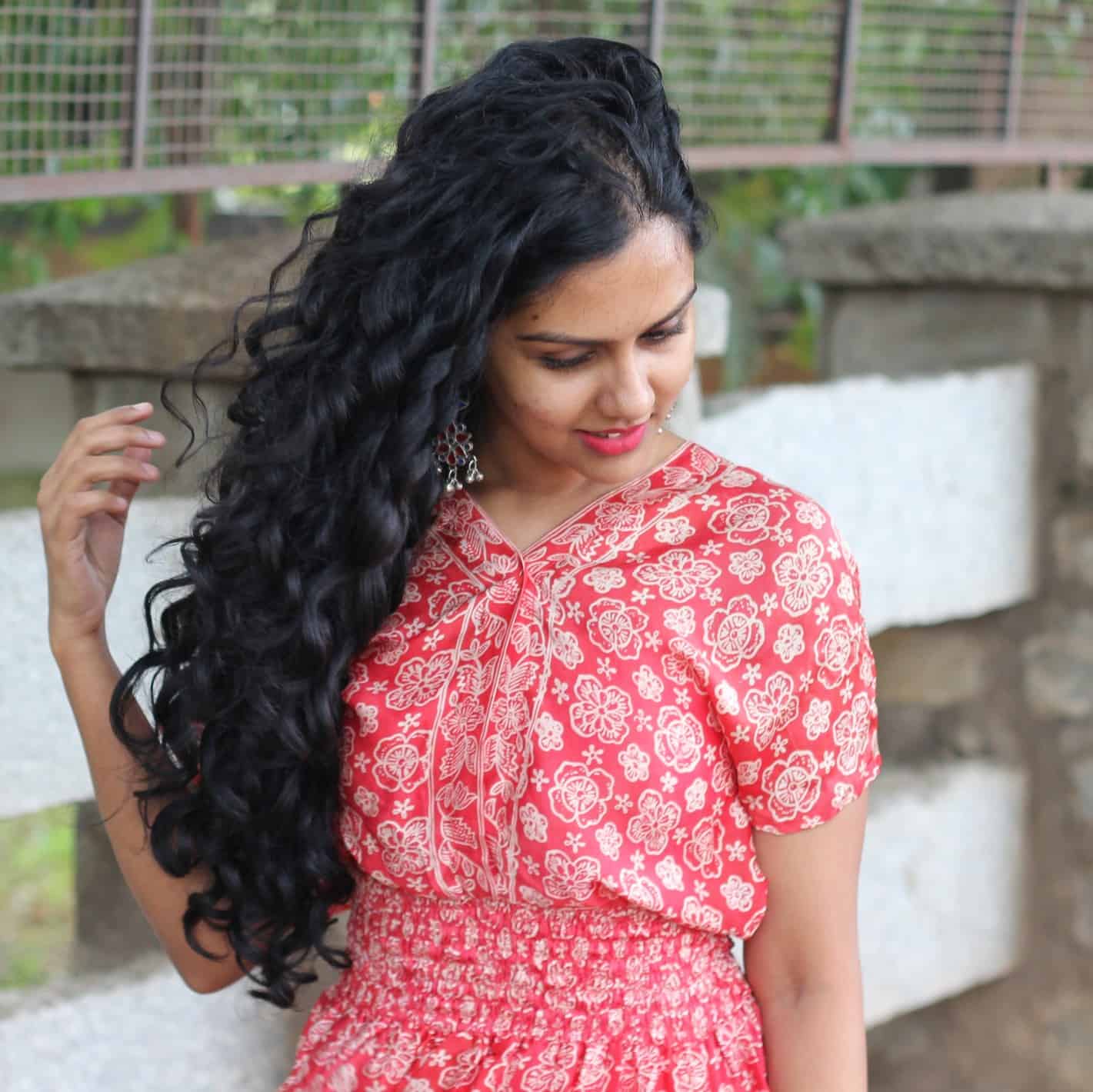 about Anjana Muralidharan founder of Curls and Beauty Diary