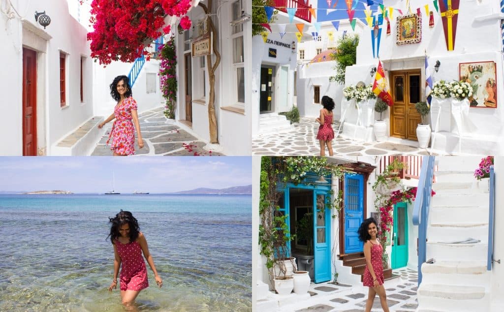 Greece Travel Guide - Santorini + Mykonos - image mykonos-travel-guide-1024x634 on https://www.curlsandbeautydiary.com