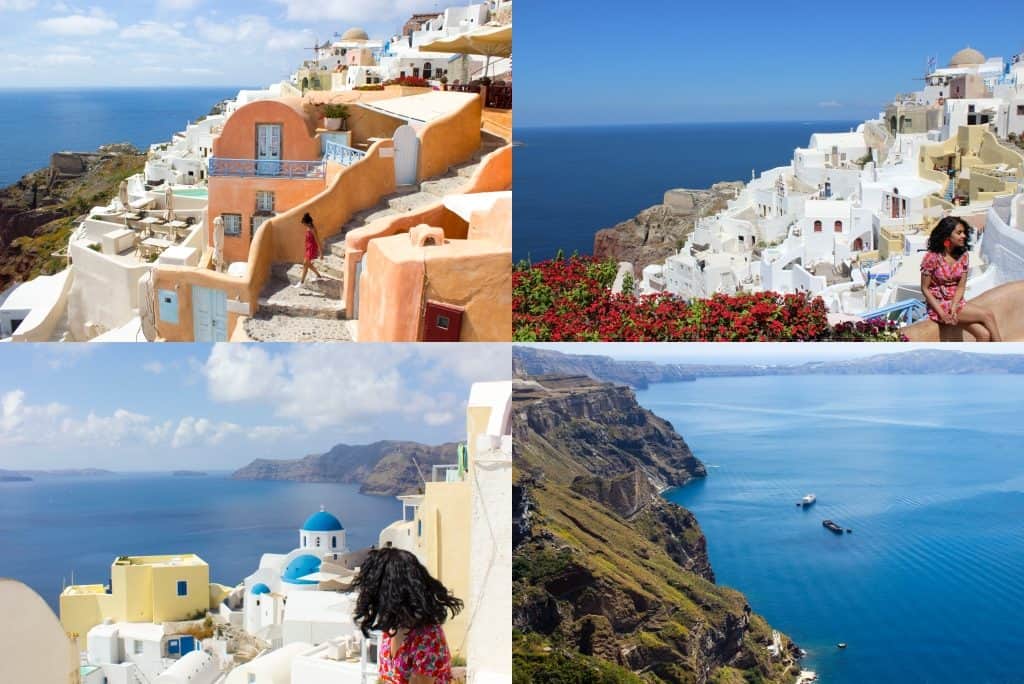 Greece Travel Guide - Santorini + Mykonos - image santorini-travel-guide-1024x684 on https://www.curlsandbeautydiary.com