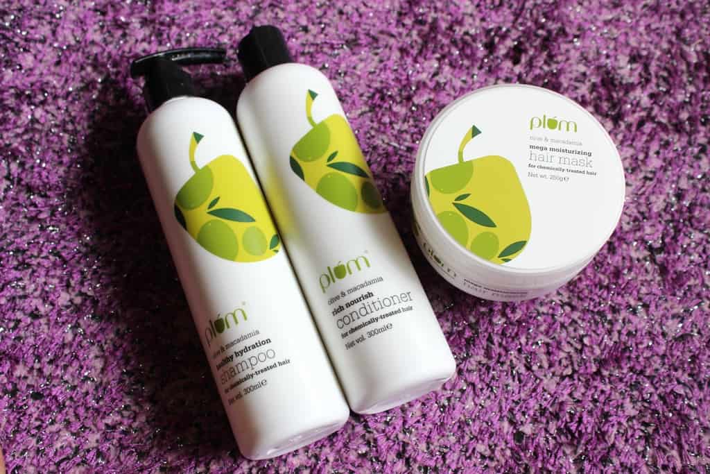 Plum Shampoo, Conditioner and Hair mask Review - CurlsandBeautyDiary