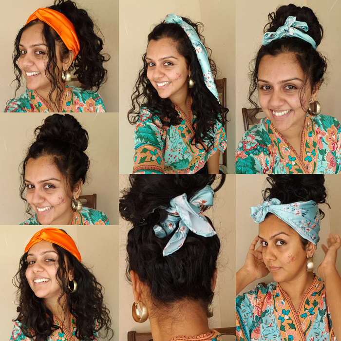 7 Hairstyles with Hair Love India Accessories - CurlsandBeautyDiary
